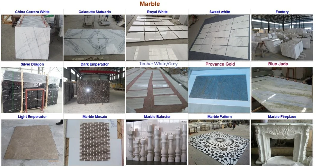 Building Material Natural Glacier Ice White Marble Slab Flooring/Wall/Covering Counter Top Paving/Mosaic/Culture Stone/Roofing/Cladding/Pavers/Facade/Tile